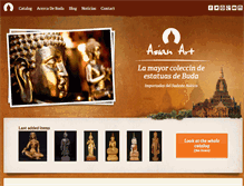 Tablet Screenshot of estatuasdebuda.com